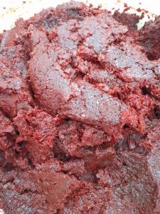 BAŞ BİBER SALÇA (TATLI)  EL DÖVMESİ 500GR